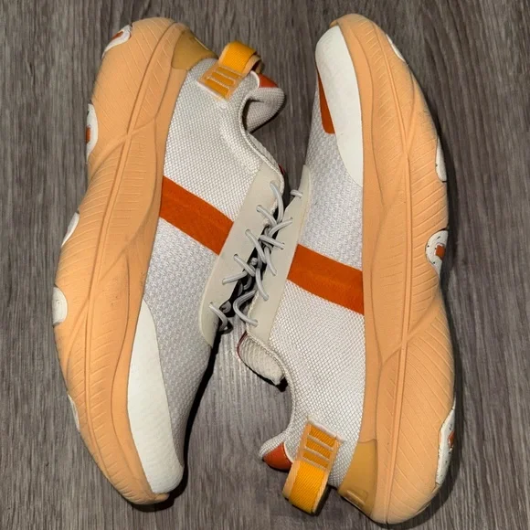 Sorel + Prana Women’s Orange and Cream Slip on Sneakers W6 EU 37 - Picture 4 of 8